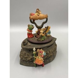 A Spoonful Of Sugar Helps The Medicine Go Down Music Box Iron W/ Animated Mice‎